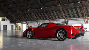 Ferrari Enzo Ferrari Red Cars Sports Car Italian Cars Car Vehicle 3840x1814 Wallpaper
