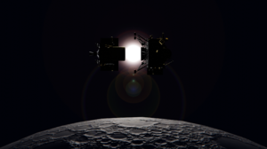 Chandrayaan 3 India Space Moon CGi Digital Art Technology Sun Sunlight Simple Background Black Backg 3840x2160 Wallpaper