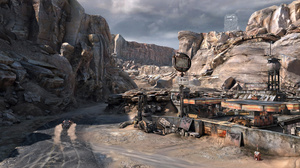 PC Gaming Video Games Screen Shot Apocalyptic Wasteland Car Desert Racing Rage Video Game 1920x1080 Wallpaper