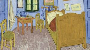Oil On Canvas Oil Painting Vincent Van Gogh Room Artwork Classical Art Bed Chair Window Picture Tabl 4049x3140 Wallpaper
