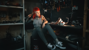 Andrew Vasiliev Women Redhead Tattoo Wrench Garage 2000x1125 Wallpaper