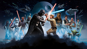 Video Games Death Star Star Wars Galaxy Of Heroes Lightsaber Armor Helmet Video Game Art Stars Star  3600x2631 Wallpaper