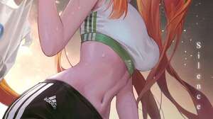 Tail Sweat Adidas Vertical Anime Girls Uma Musume Pretty Derby Silence Suzuka Uma Musume 910x1280 Wallpaper