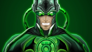 DC Comics DC Universe DC Extended Universe Green Lantern Green Background Simple Background Portrait 950x1900 Wallpaper