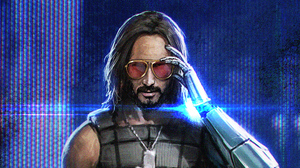 Cyberpunk 2077 Beard Video Games Necklace Video Game Man Video Game Characters Simple Background Min 3473x1954 Wallpaper