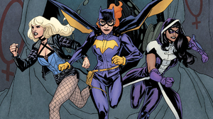Batgirl Belt Black Canary Black Hair Blonde Bodysuit Fishnet Girl Glove Hood Huntress Dc Comics Jack 1920x1080 Wallpaper