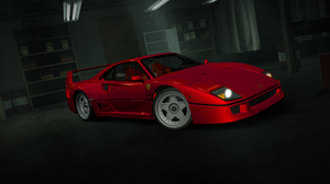 Ferrari F40 Need For Speed Need For Speed World Car Red Cars Garage Video Games Ferrari Front Angle  4224x2376 Wallpaper