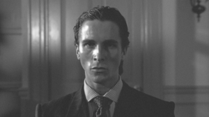 Christian Bale Monochrome Noise American Psycho People Patrick Bateman Actor Movies Movie Characters 1914x1080 Wallpaper