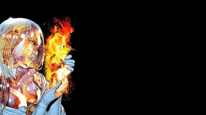 Clint Barton Emma Frost Fire Hawkeye Marvel Comics 3200x1800 Wallpaper