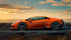 Lamborghini Huracan Car Supercars Orange Cars Lamborghini 2560x1600 Wallpaper