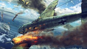 World War War World War Ii Military Military Aircraft Aircraft Airplane Bomber Germany Luftwaffe Air 1600x1200 Wallpaper