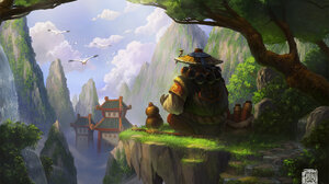 Kan Liu Warcraft World Of Warcraft Mists Of Pandaria 1562x1080 Wallpaper