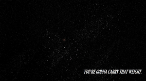 Cowboy Bebop Text Stars Space Quote 2560x1440 wallpaper