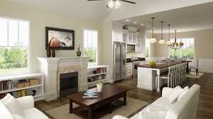 Living Room Kitchen Furniture 3600x2431 Wallpaper