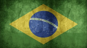 Brazil Brazilian Flag Flag Paper Simple Background Minimalism 3360x1890 Wallpaper