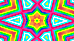 Colorful Colors Pattern Shapes Star 1920x1080 Wallpaper