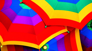 Umbrella Colors Bright 2560x1600 Wallpaper
