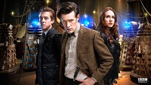 Doctor Who Matt Smith Karen Gillan Daleks Arthur Darvill Eleventh Doctor Amy Pond 1920x1080 Wallpaper