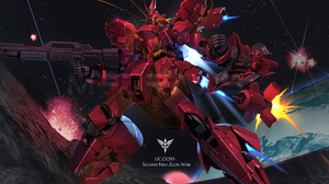 Anime Mechs Super Robot Taisen Mobile Suit Gundam Chars Counterattack Sazabi Mobile Suit Artwork Dig 3508x2480 Wallpaper