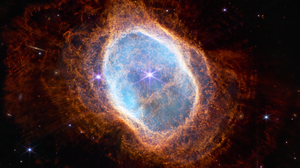 Space James Webb Space Telescope Stars NGC3132 Infrared Nebula 1440x1440 Wallpaper