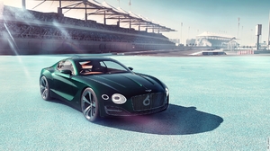 Colorful Photography Car Bentley Vehicle Frontal View Sunlight Shadow Headlights 1920x1080 Wallpaper