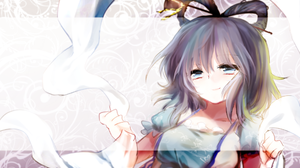 Touhou Ribbon Anime White Background Pixiv Anime Girls 2560x1536 Wallpaper