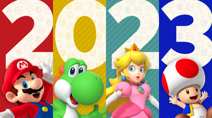 Nintendo Mario Yoshi Toad Character Video Games New Year Video Game Characters 1920x1080 Wallpaper