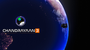 Chandrayaan 3 India Space Earth Logo CGi Planet Digital Art 3840x2160 Wallpaper
