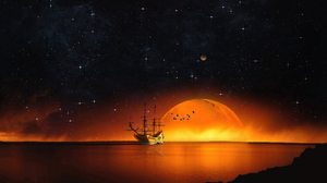 Sailboat Sunset 1920x1080 Wallpaper