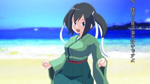 Anime Anime Girls Kantai Collection Souryuu KanColle Twintails Blue Hair Solo Artwork Digital Art Fa 1754x1240 Wallpaper