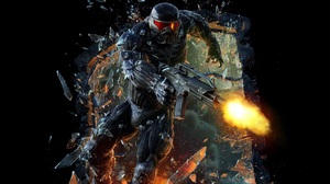 Video Games Crysis Crysis 2 Weapon Soldier 2560x1440 Wallpaper