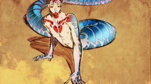 Anime Mermaid 2560x1810 wallpaper