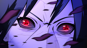 Itachi Uchiha Naruto Red Eyes Sharingan Naruto 3000x1666 Wallpaper