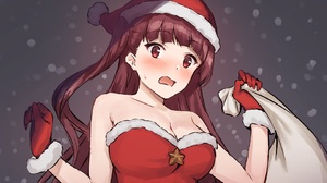 Christmas Santa Hats Christmas Clothes Christmas Dress Anime Anime Girls Digital Art Girls Frontline 1920x1191 Wallpaper