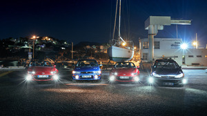 Car Mazda Subaru Peugeot Night Boat 5452x3635 wallpaper