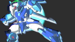 Anime Mechs Layzner Blue Meteor SPT Layzner Super Robot Taisen Artwork Digital Art Fan Art 2339x1654 Wallpaper