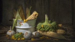 Corn Garlic 2500x1515 Wallpaper
