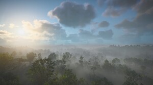 Assassins Creed Valhalla HDR Video Games Clouds Nature Trees Sky 3840x2160 Wallpaper