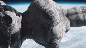 Sci Fi Spaceship 2048x1152 wallpaper