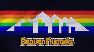 Denver Nuggets NBA Logo Colorado Classic Logo 1980s Colorful 1920x1080 wallpaper