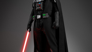 Darth Vader Star Wars Sith Lightsaber Star Wars Battlefront Video Games Portrait Display Simple Back 5680x8000 Wallpaper