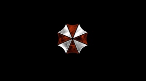 Digital Art Dark Minimalism Black Background Umbrella Corporation Resident Evil 1680x1050 Wallpaper