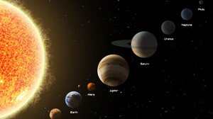 CGi Space Solar System Planet 3840x2160 Wallpaper