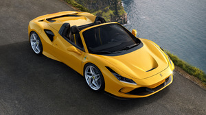 Car Convertible Ferrari Ferrari F8 Spider Sport Car Supercar Vehicle Yellow Car 4962x3507 wallpaper