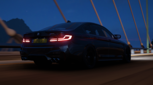 Forza Forza Horizon 5 Ultrawide Car Racing Video Games BMW M5 2018 BMW 3440x1440 Wallpaper