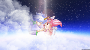 Picture In Picture Anime Anime Girls Sailor Chibi Moon Space Clouds Fantasy Girl Stars Anime Boys 1920x1080 Wallpaper