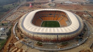 Stadium Johannesburg South Africa Aerial View 1024x768 Wallpaper