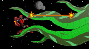Captain Z Voxels MagicaVoxel Space Adventure Stars Planet Creature Tentacles Aliens Pixel Art 1800x1200 Wallpaper