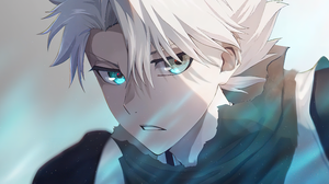 Honebami Toushirou Hitsugaya Toshiro Anime Boys Bleach White Hair Blue Eyes 3840x2104 Wallpaper