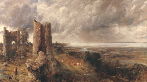 Painting Landscape Castle John Constable Artwork 1920x1080 Wallpaper